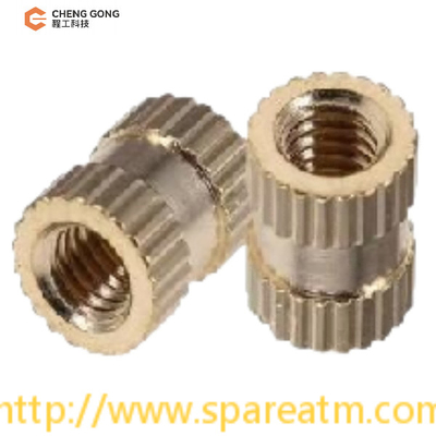 M3*4.5*4 NCR S2 Trolley Copper Nut For NCR Parts مكونات استبدال